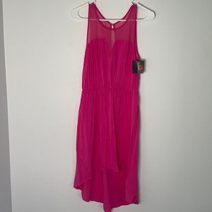 Guess Pink Low-High Dress (New)